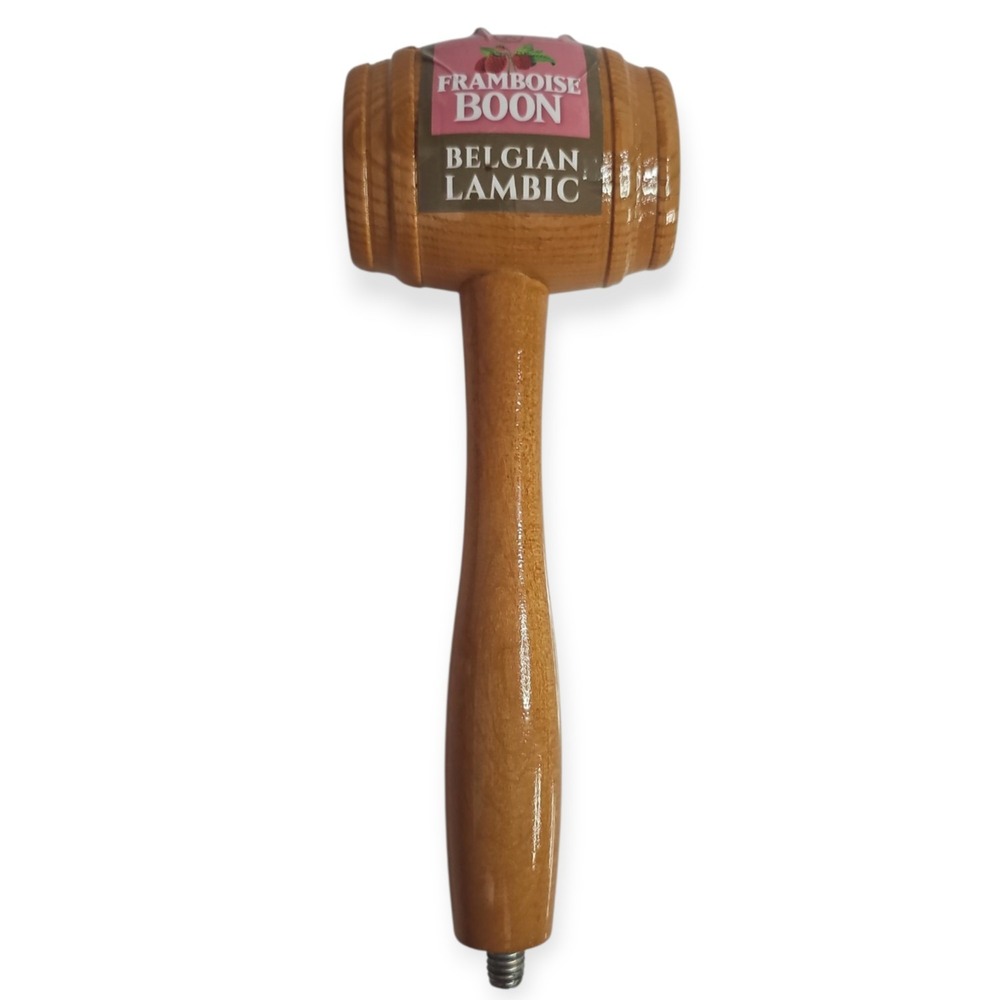 Lindemans Framboise Boon Begian Lambic Belgium Draft Beer Tap Handle Man Cave